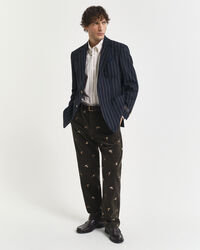 Chemise coupe décontractée à rayures Heritage Poplin