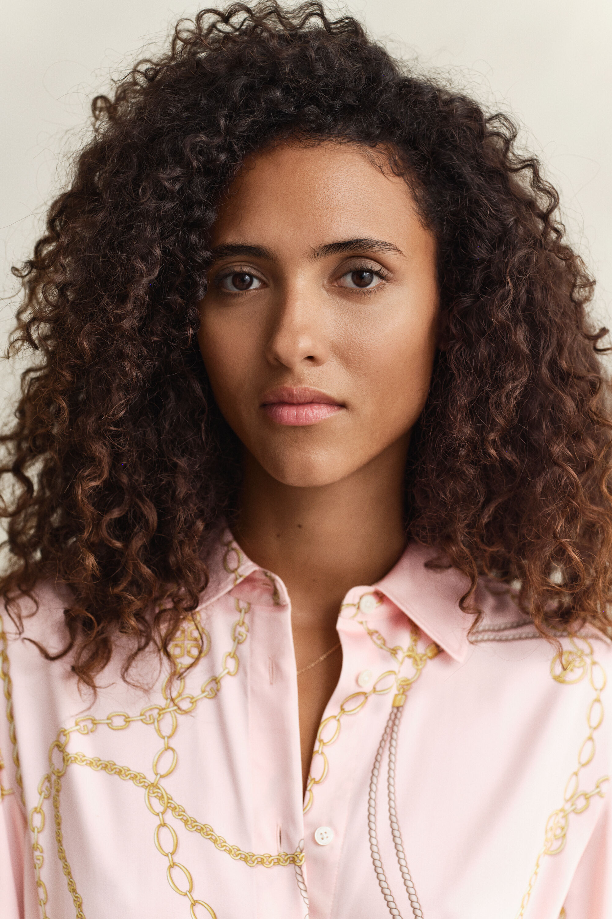 Robe-chemise à ceinture