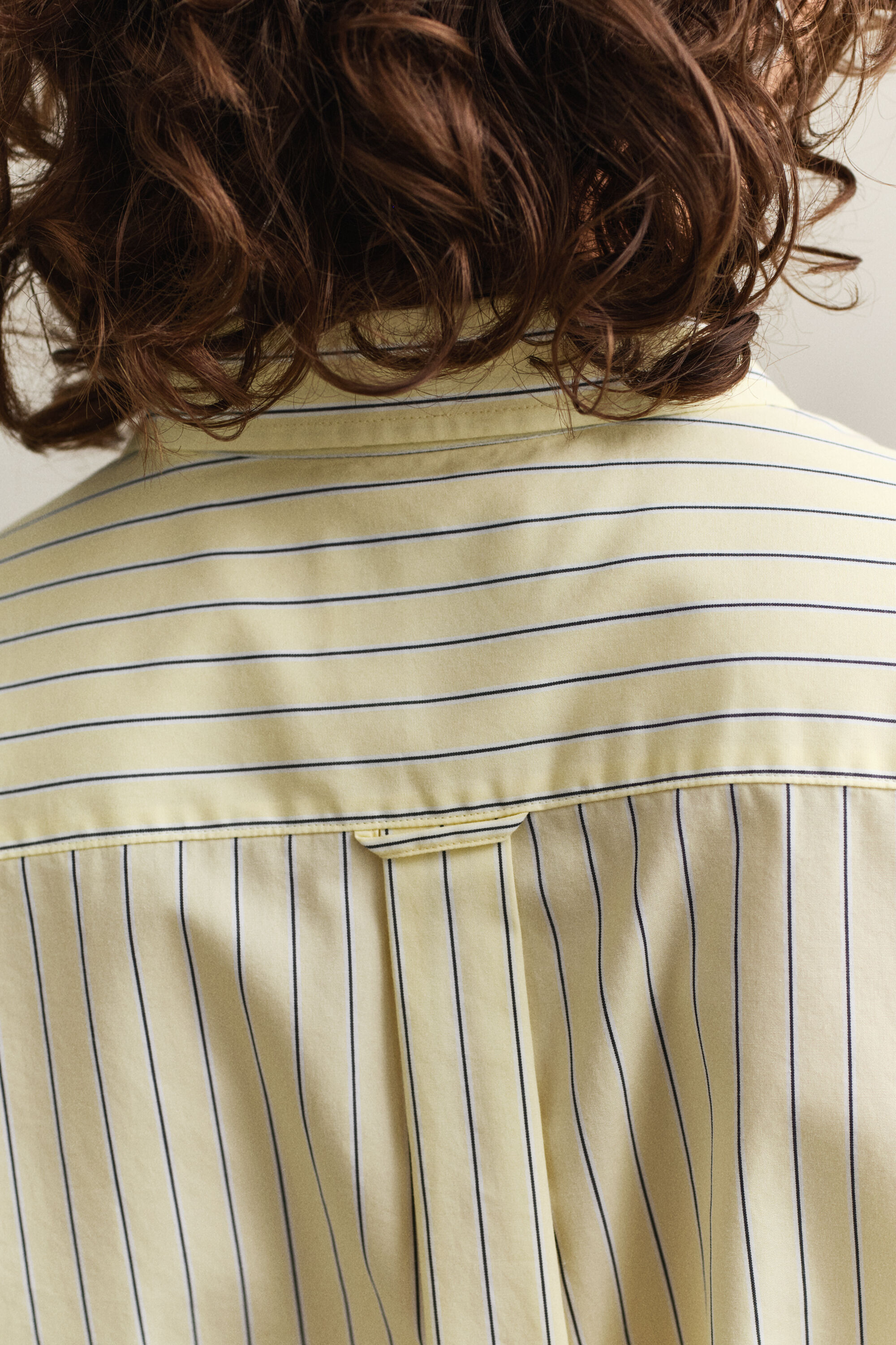 Regular Fit Classic overhemd met strepen van poplin