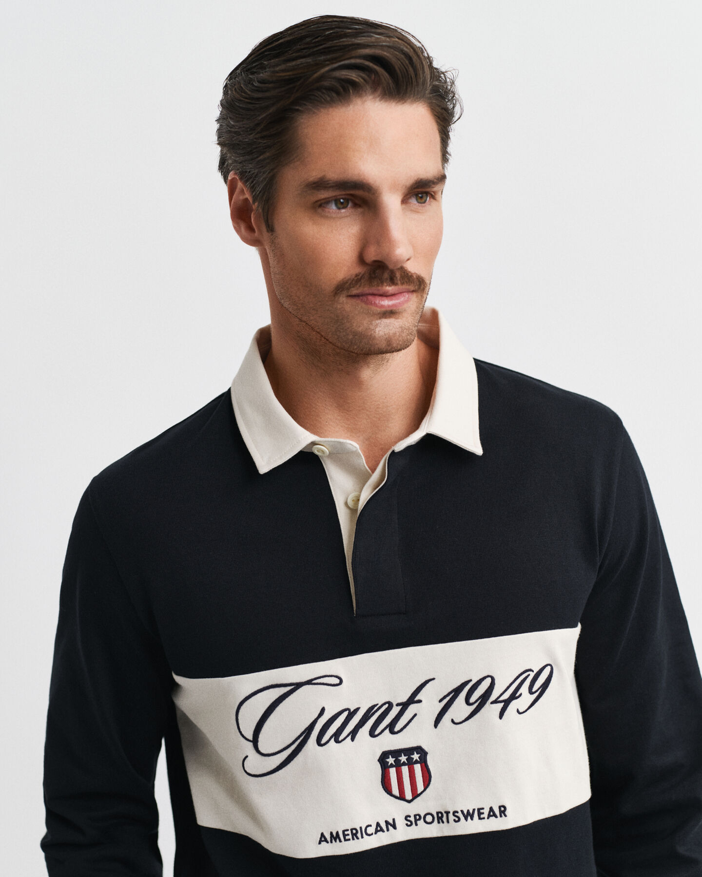 Heavy Rugger à rayures en colour-block