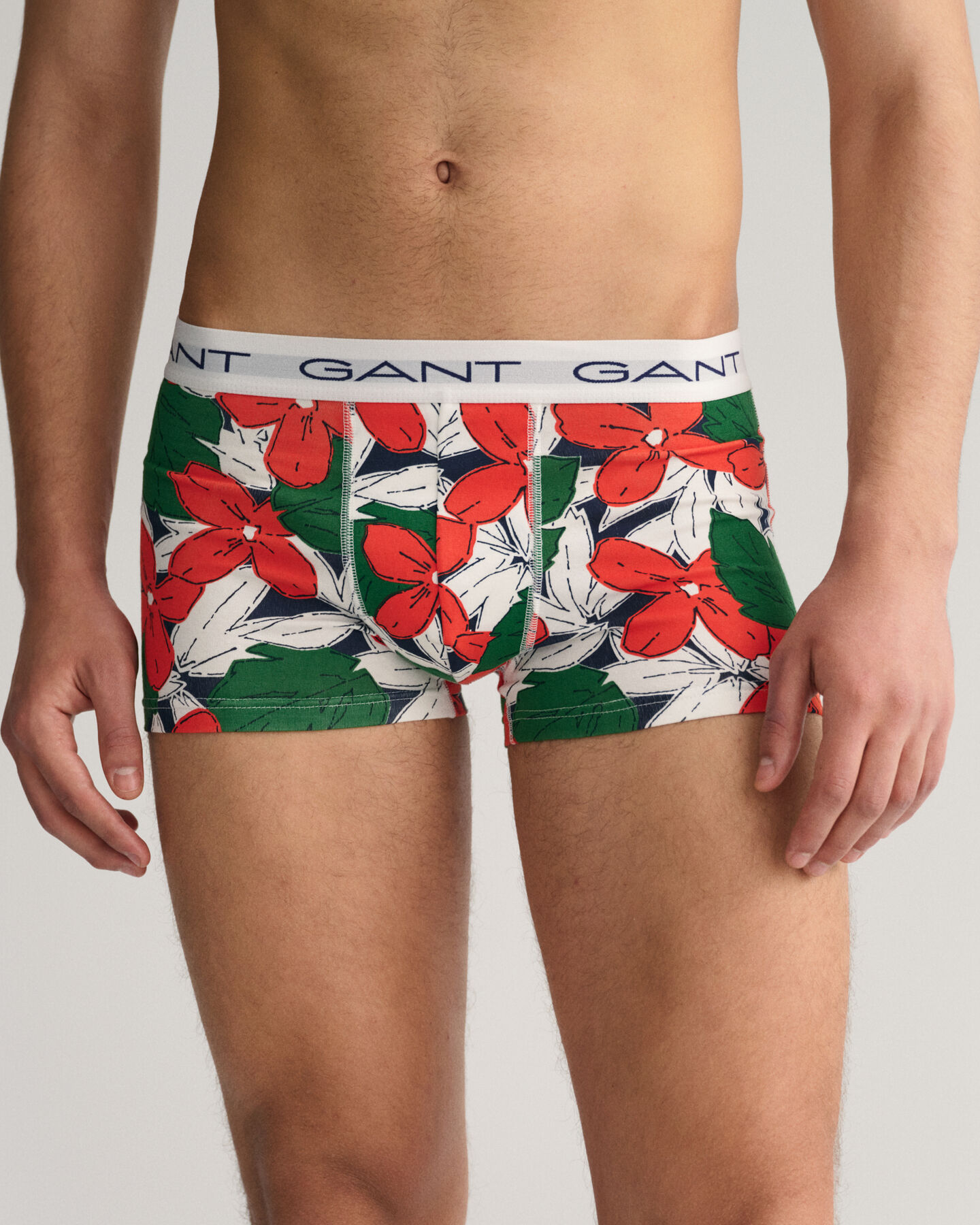 Set van drie boxershorts met Floral-print