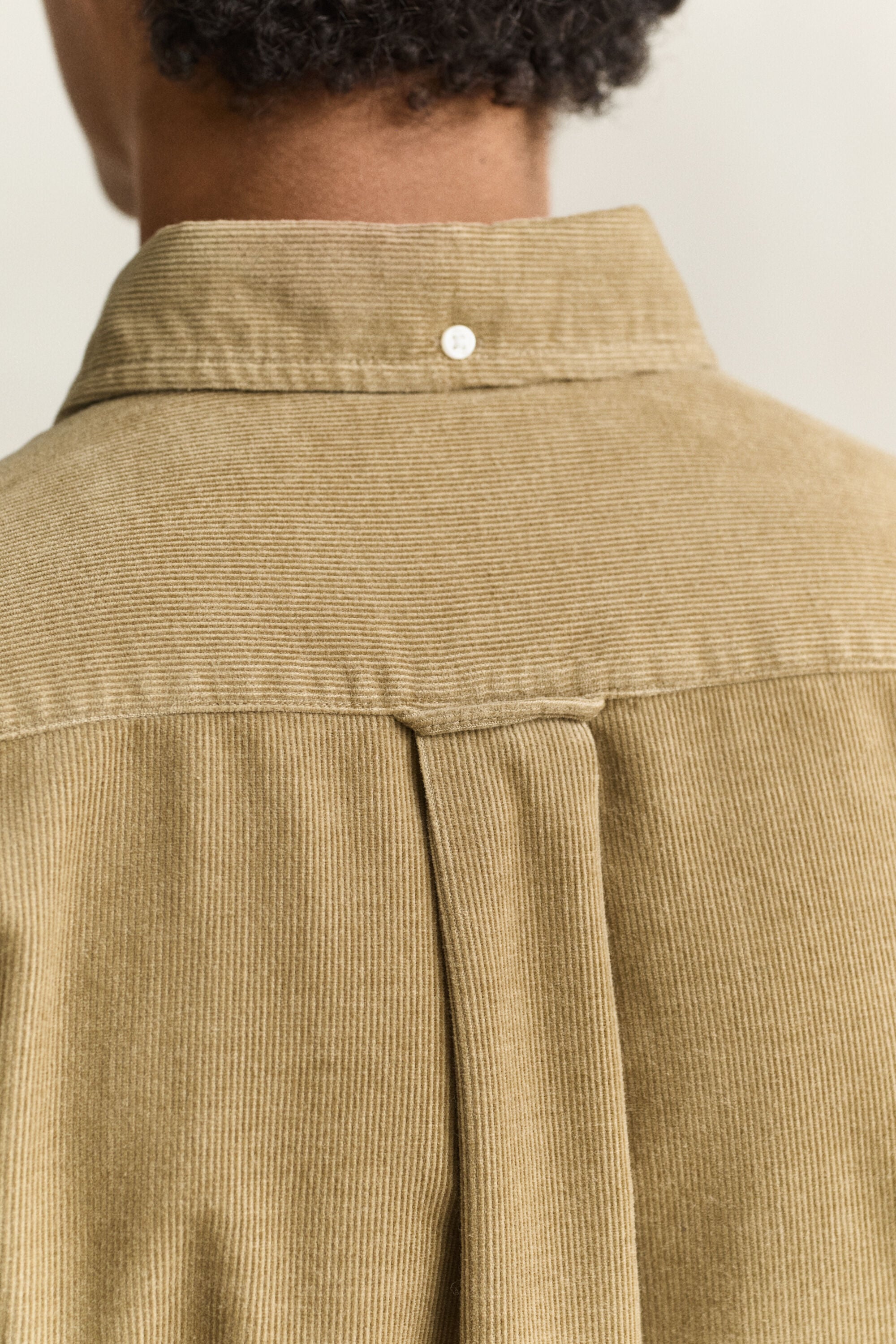 Chemise en velours côtelé