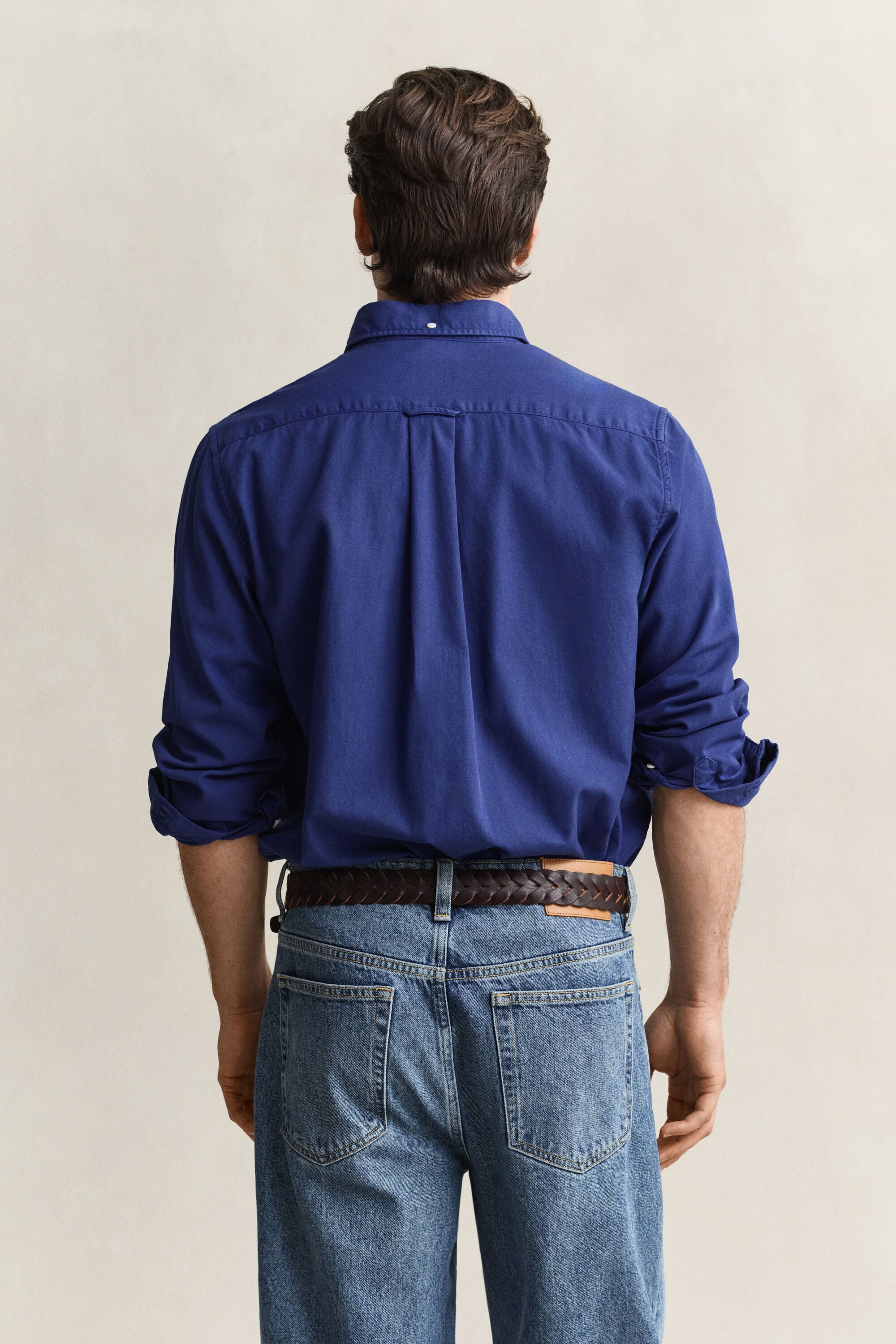 Chemise coupe regular en sergé