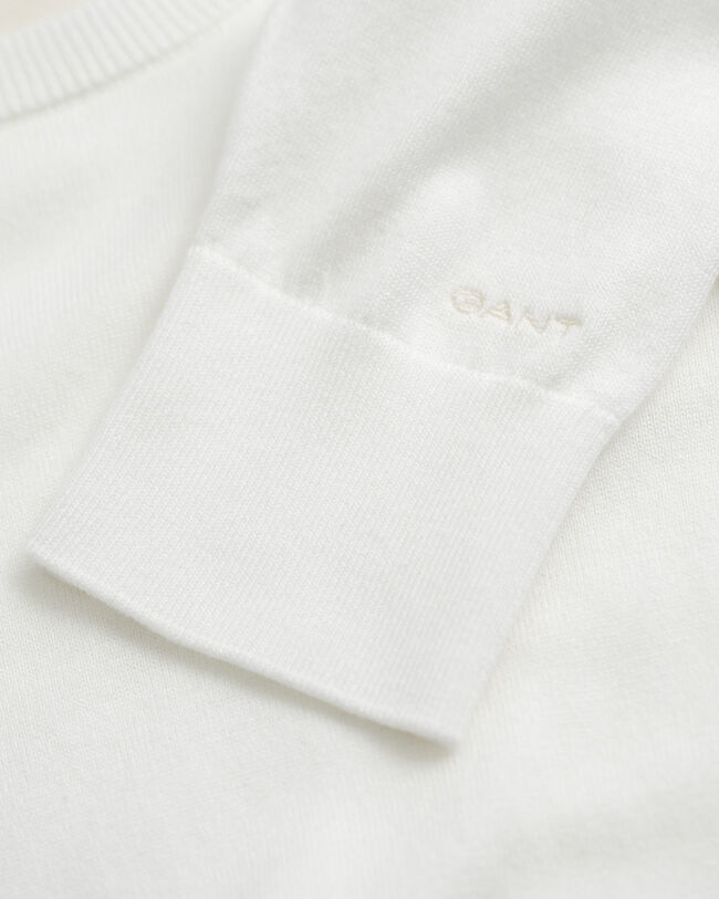 Pull col rond en maille fine