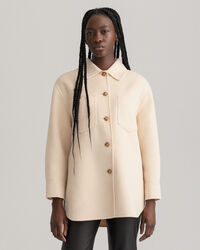 Met de hand gestikt hemdjack