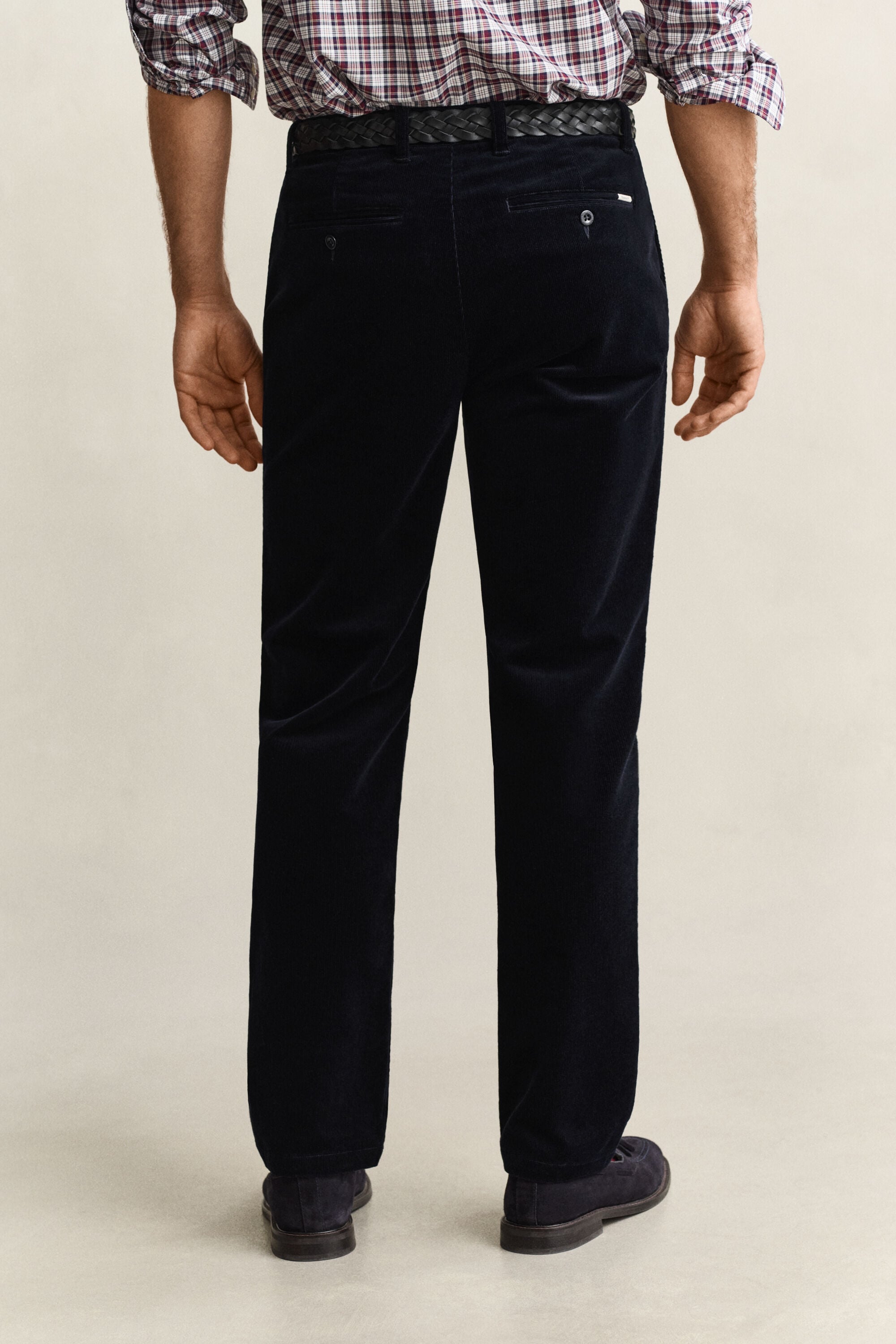 Pantalon Regular en velours côtelé
