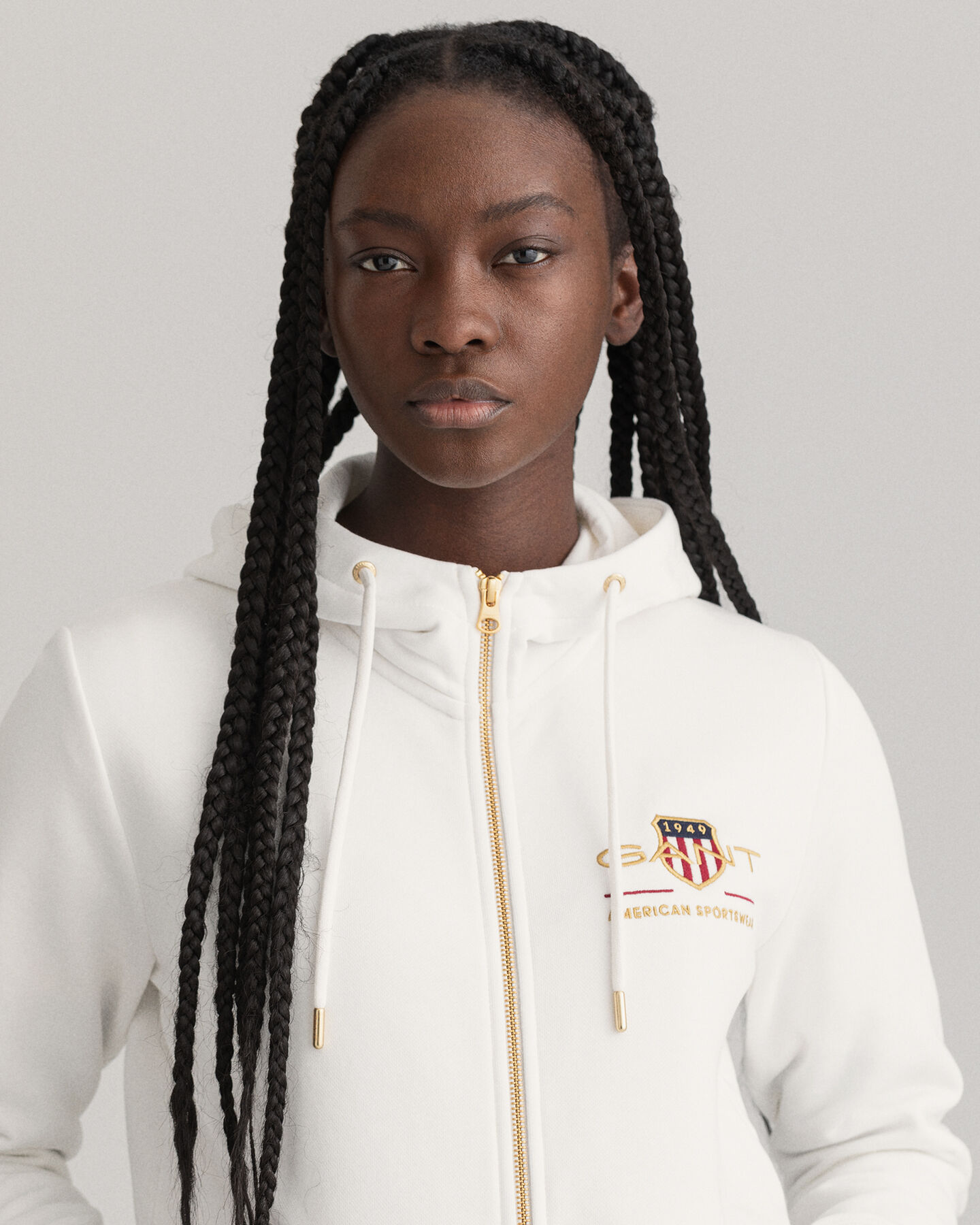 Sweat &agrave; capuche zipp&eacute; Archive Shield