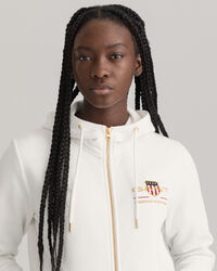 Sweat &agrave; capuche zipp&eacute; Archive Shield