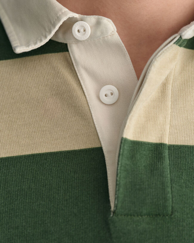 Heavy Rugger &agrave; rayures en colour-block