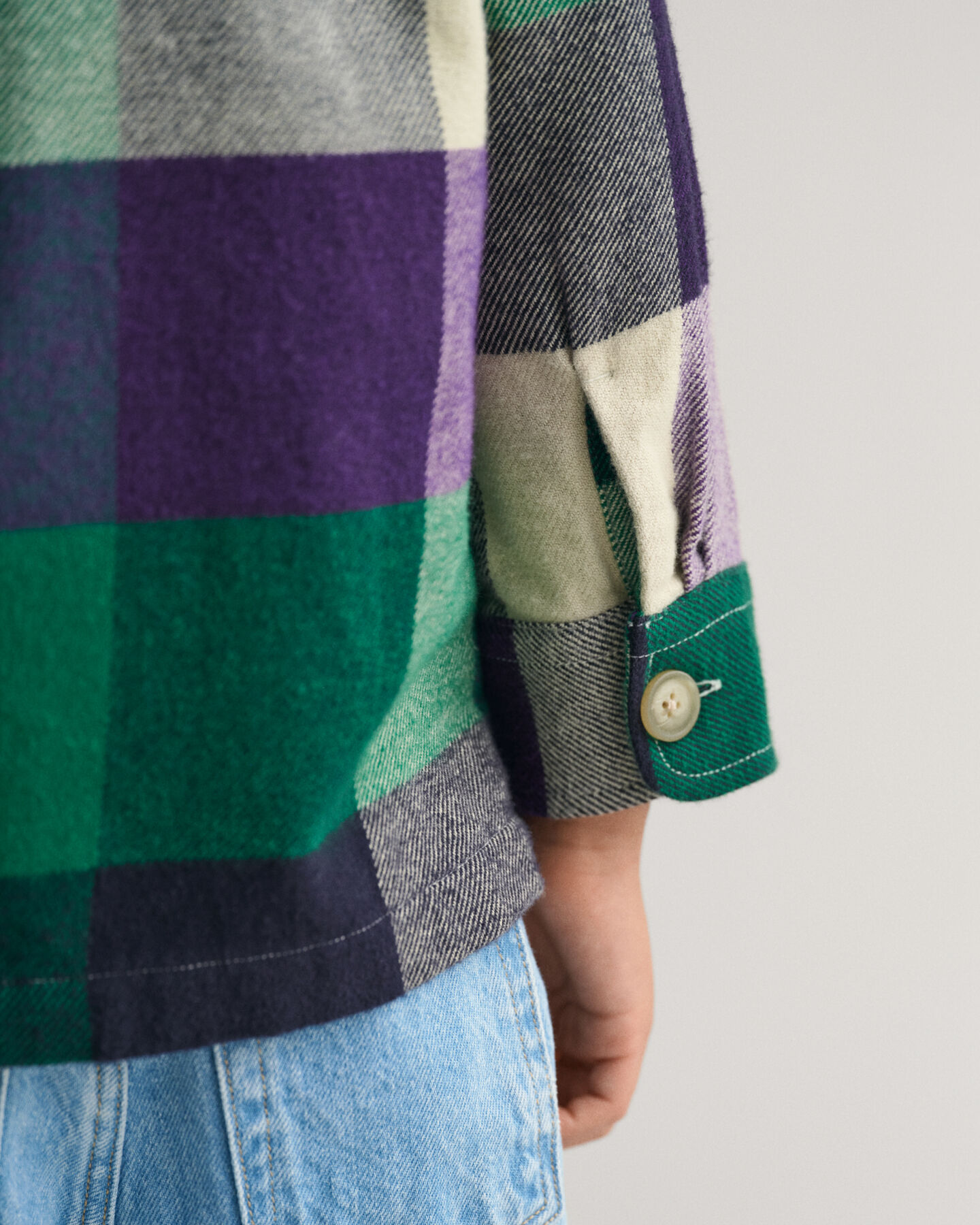 Surchemise &agrave; carreaux Shield Kids