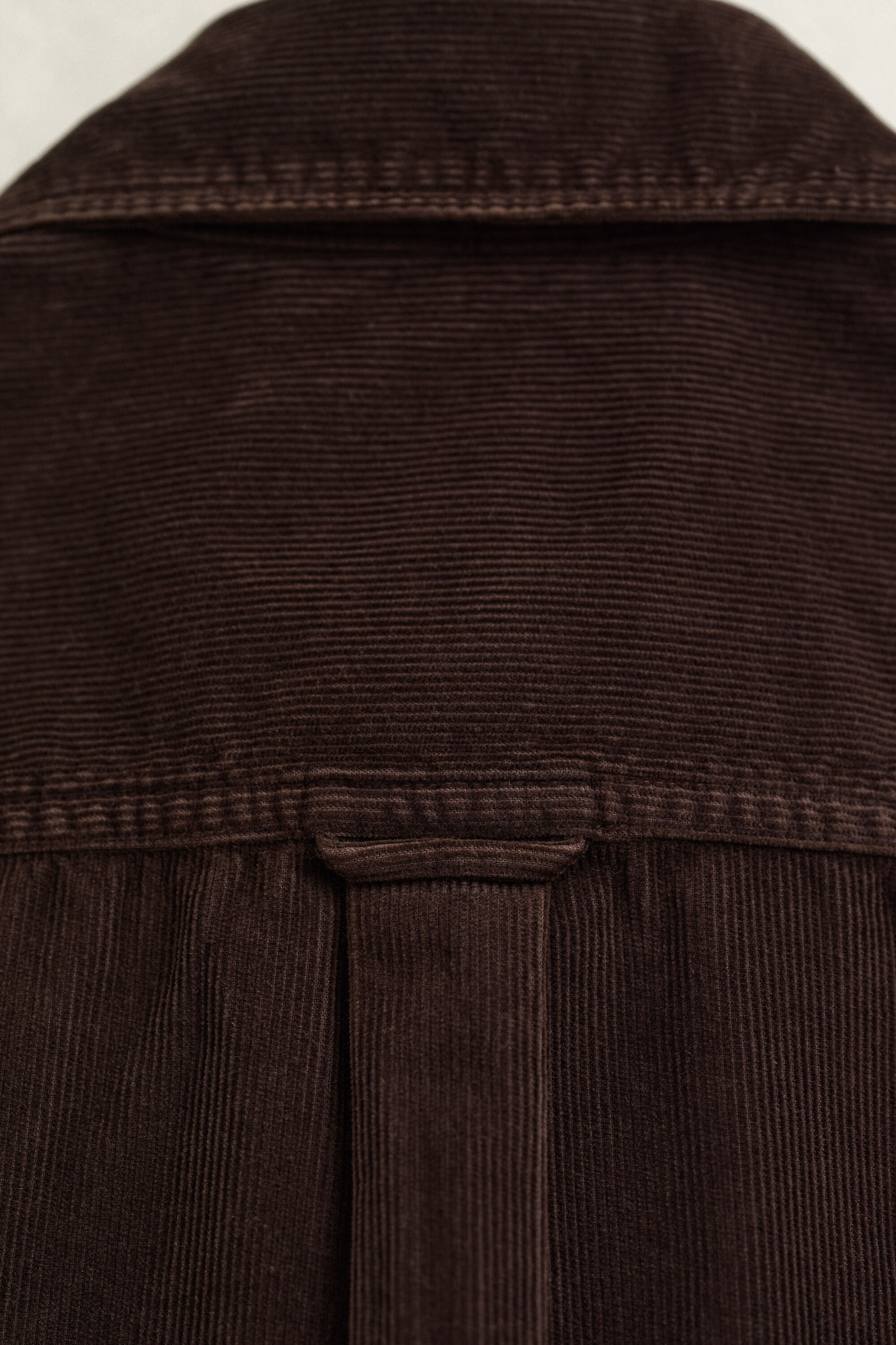 Regular corduroy hemd