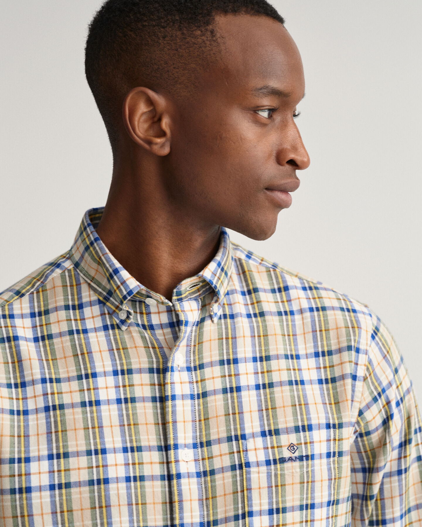 Chemise regular fit &agrave; motif &eacute;cossais