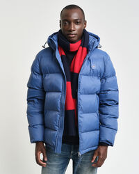 Gebreide gestreepte sjaal