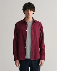 Chemise habillée slim fit en sergé