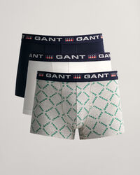 Set van drie boxershorts met GANT-print