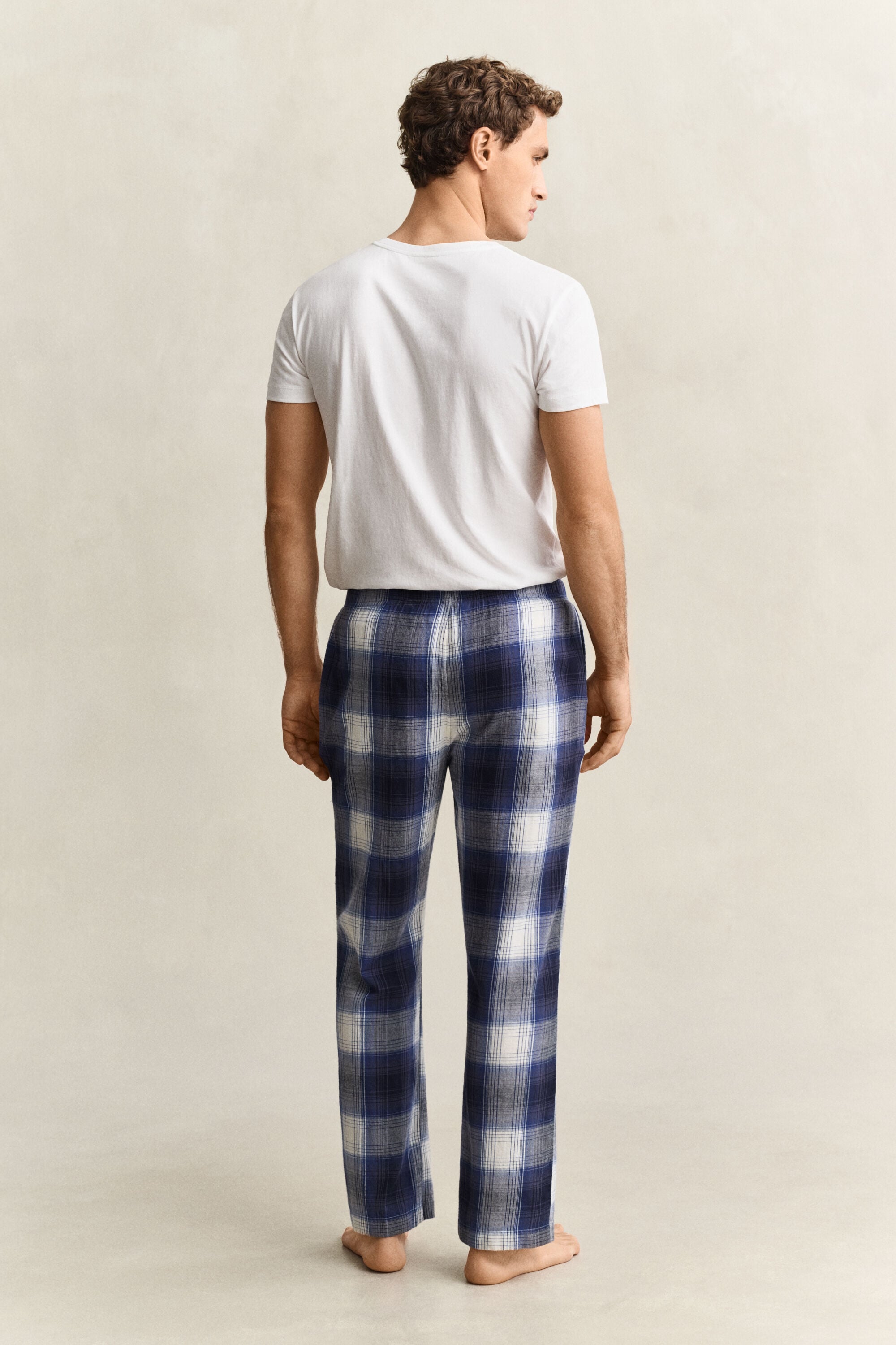 Pantalon de pyjama en flanelle à carreaux