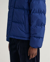 Gewatteerd jack met kleurblokken