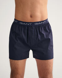 Set van twee boxershorts met logoband in cadeauverpakking