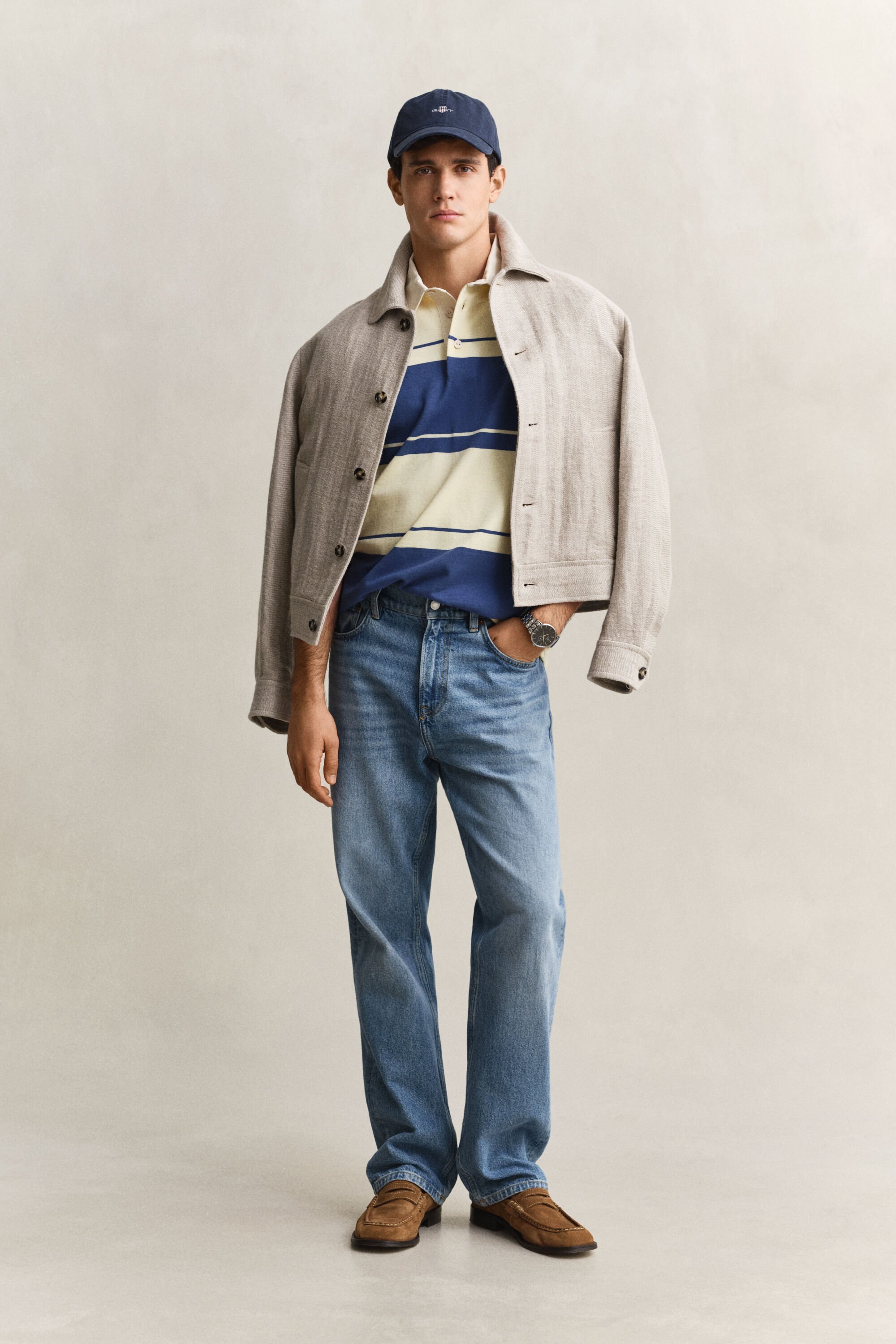 Polo Rugger à rayures