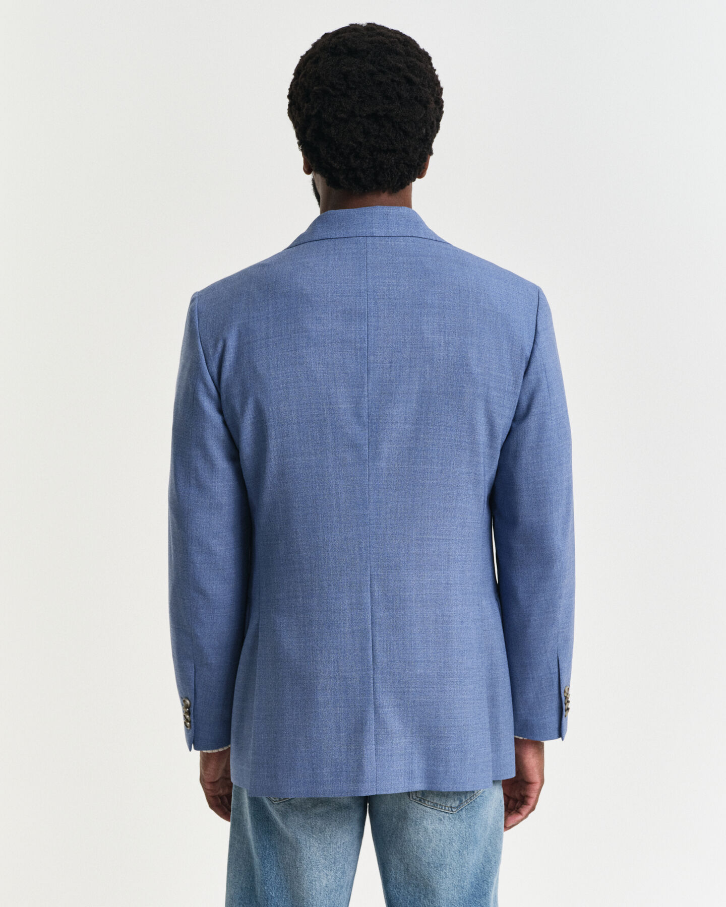 Veste de costume coupe regular en laine moulin&eacute;e