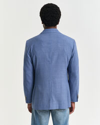 Veste de costume coupe regular en laine moulin&eacute;e