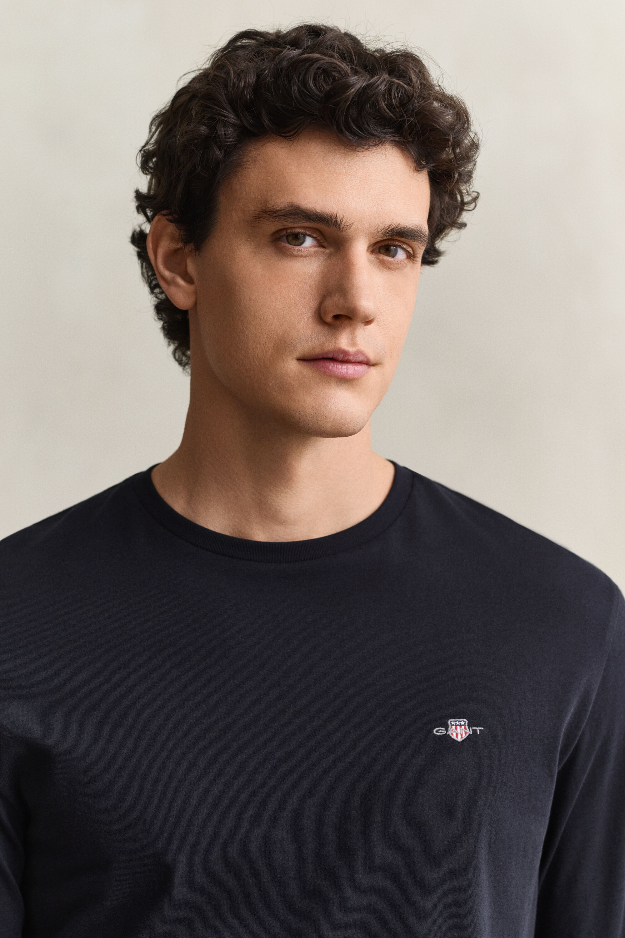 T-shirt à manches longues avec écusson