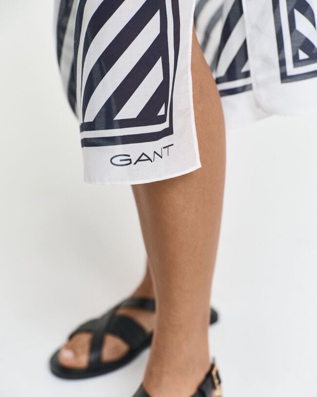 Sarong met visgraatprint