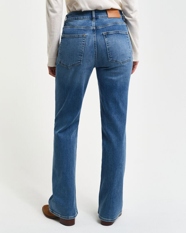 Slim Fit flared jeans