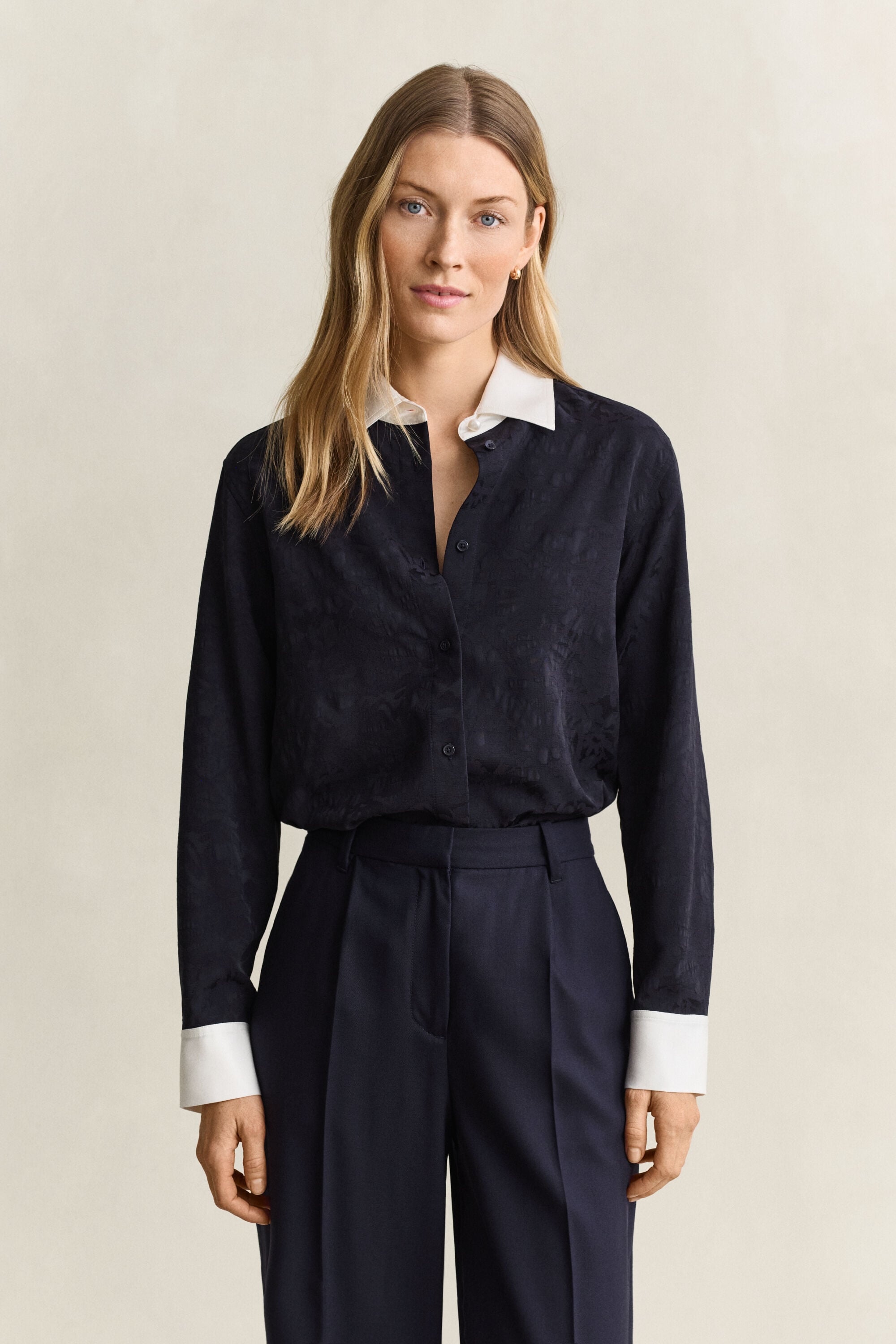 Jacquard hemd