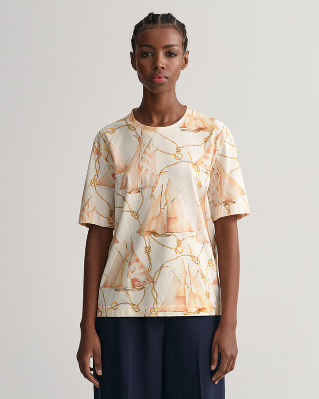 Sailing T-shirt met print