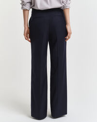 Pantalon élégant en laine mélangée