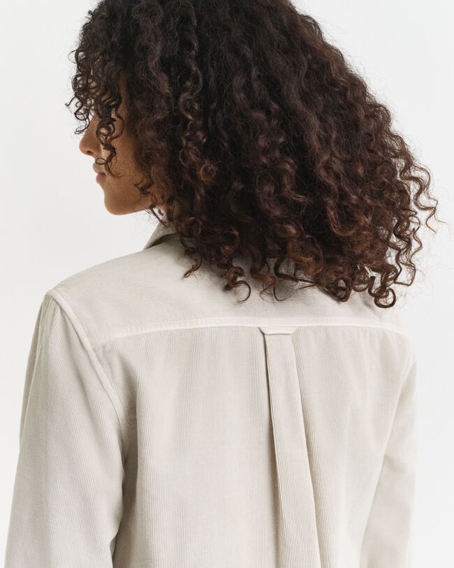 Regular Fit corduroy hemd