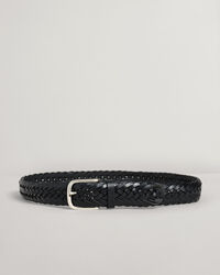 Gevlochten leren ceintuur