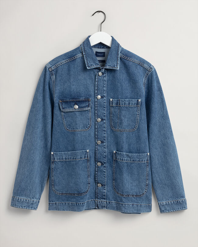 Denim overshirt