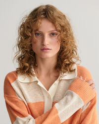 Gebreide Rugger met strepen