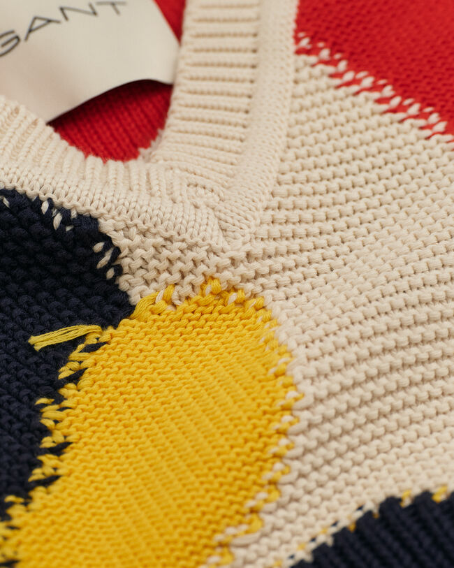 Veste sans manches déstructurée