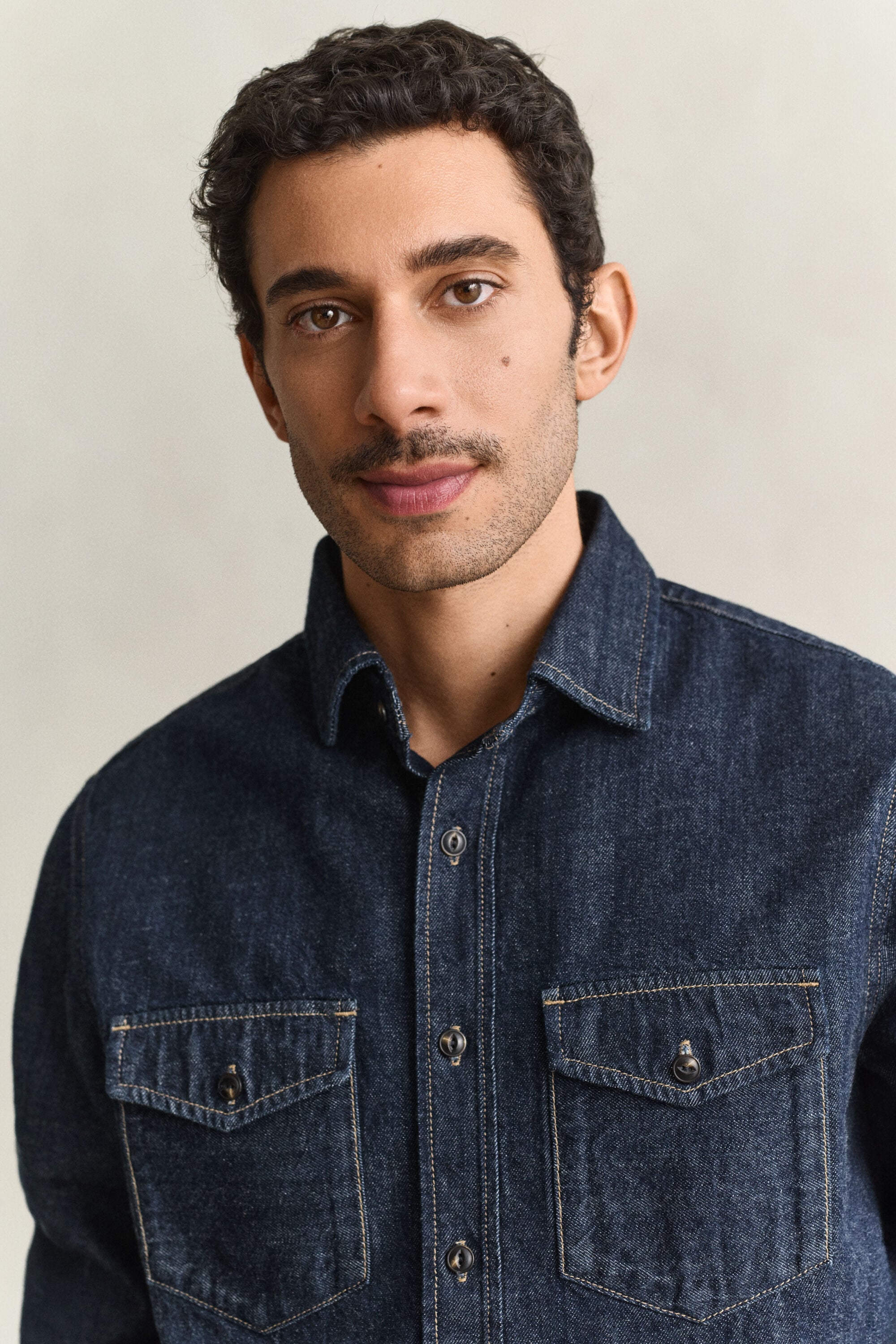 Denim selvedge hemd