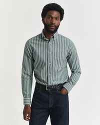 Regular Fit Archive poplin hemd met strepen