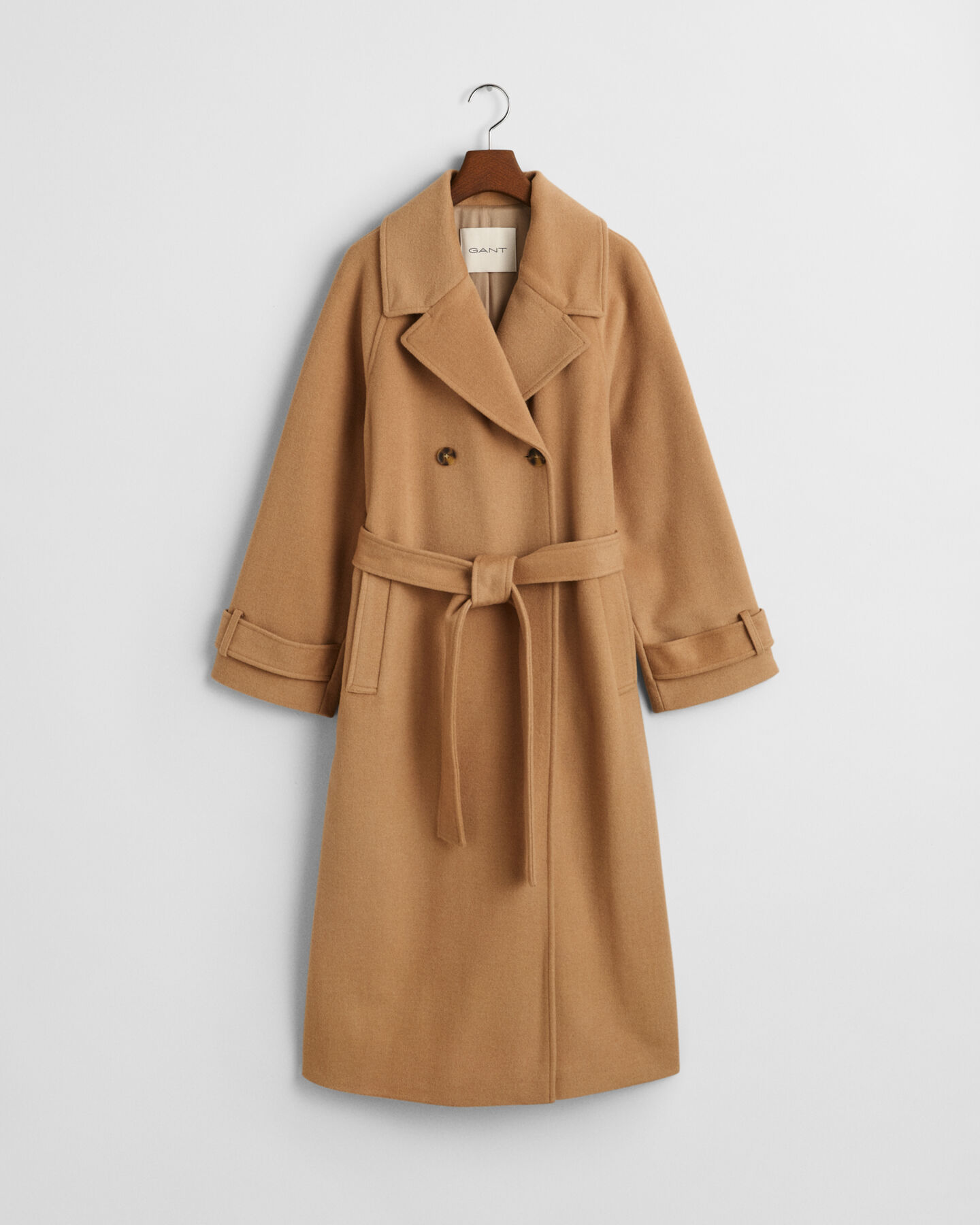Trench-coat en laine