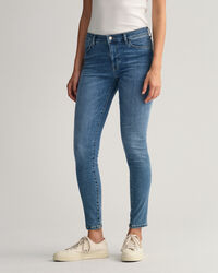 Nella Skinny Fit indigo Travel jeans