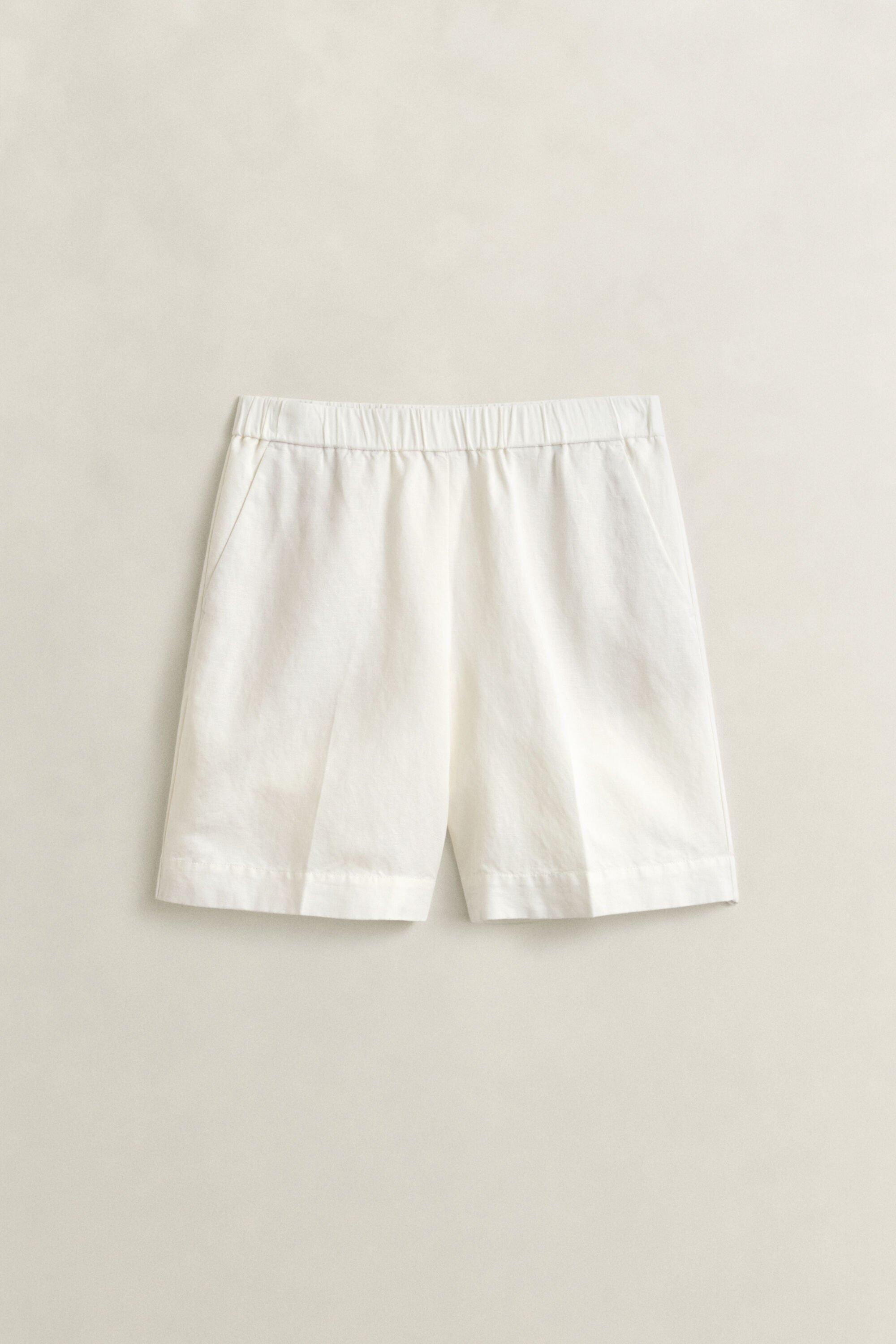 Short en lin mélangé