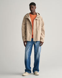 Katoenen Windbreaker