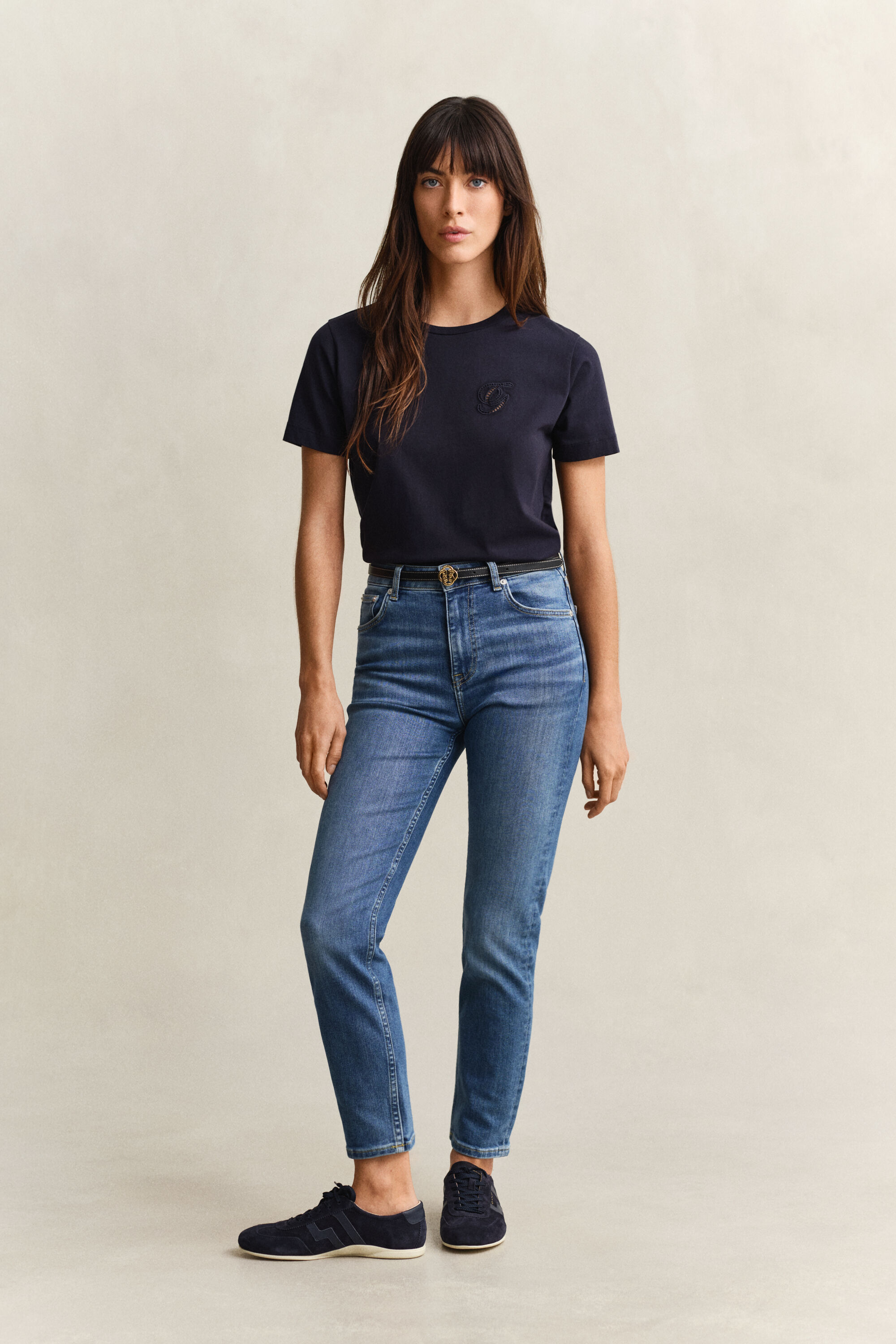 Strakke korte jeans