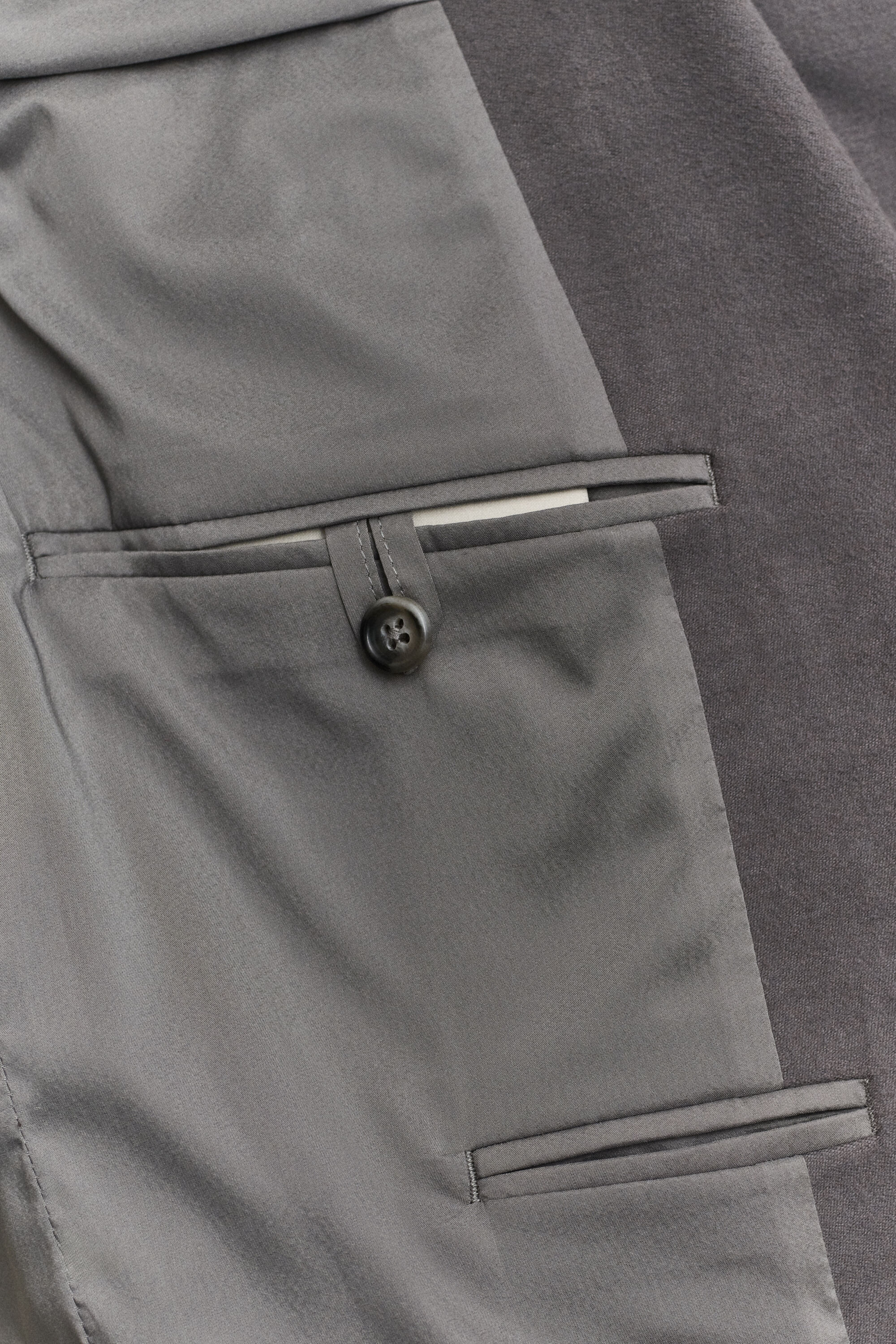 Veste de costume en moleskine
