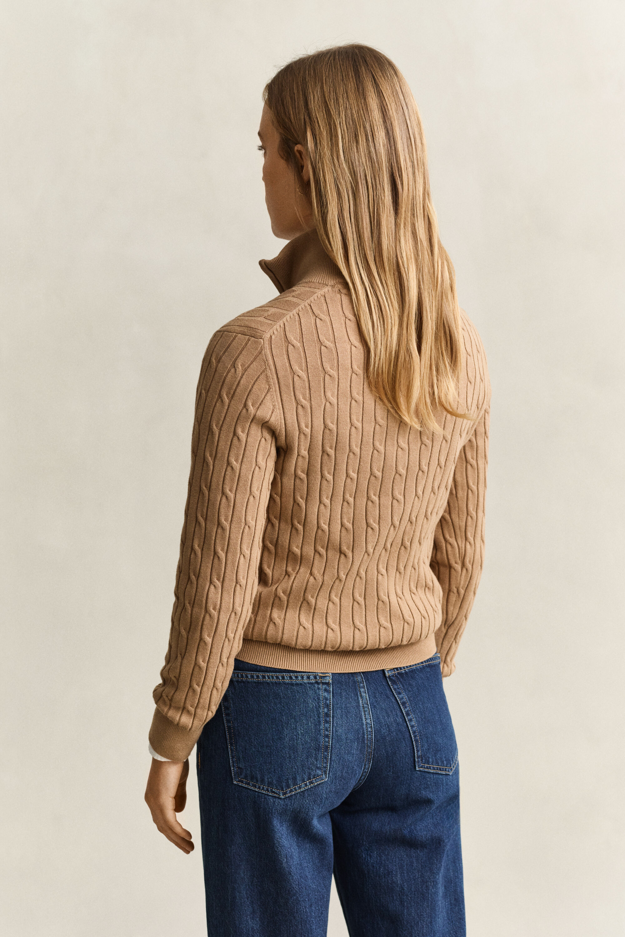 Kabeltrui met stretch en korte rits