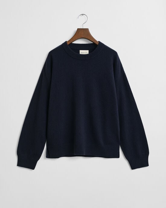 Pull col rond en laine d'agneau ultrafine