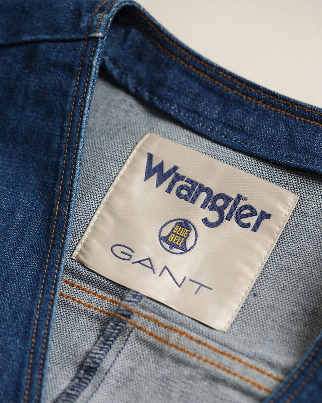 Wrangler x GANT denim bodywarmer