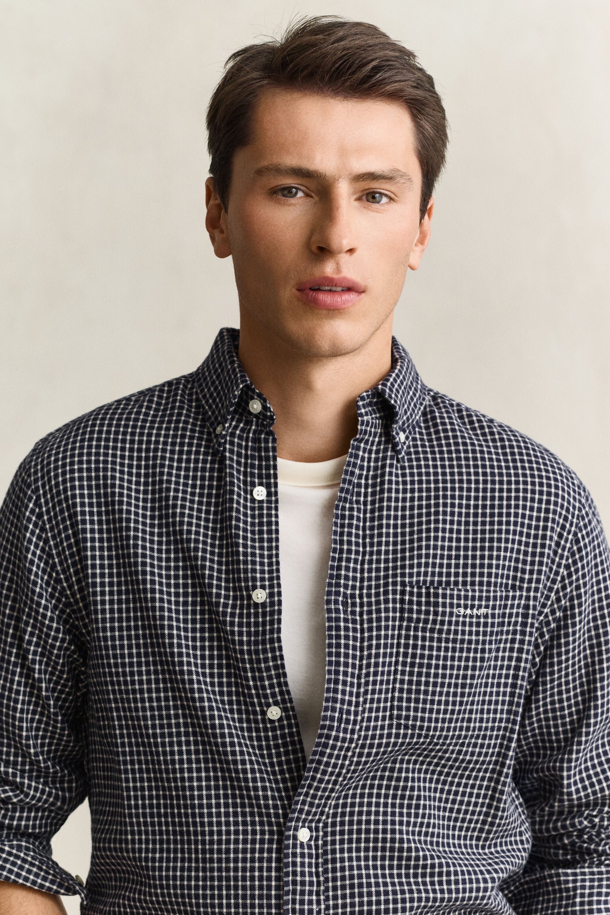 Geruit hemd van Windblown-flanel
