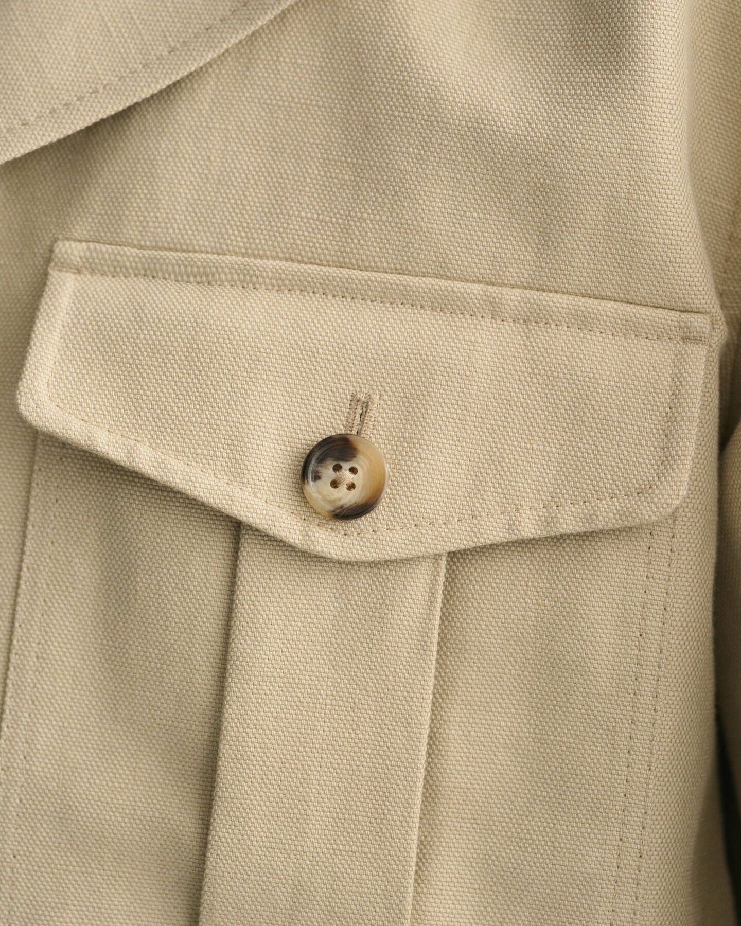 Veste de costume relaxed fit en coton et lin