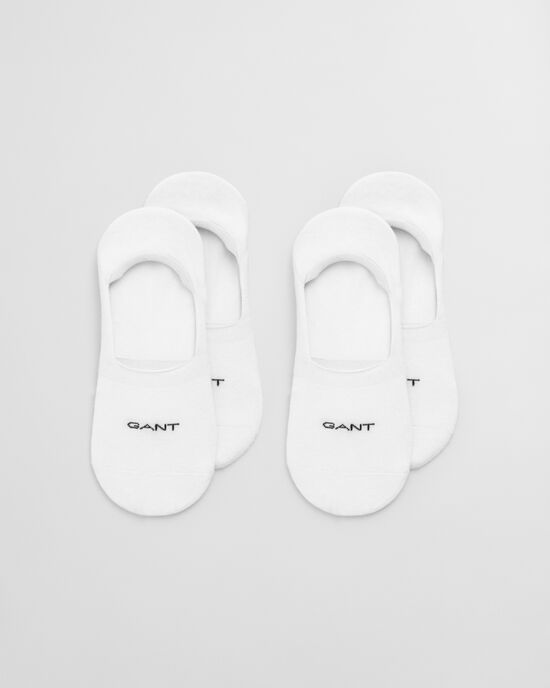 Set van twee paar onzichtbare sokken